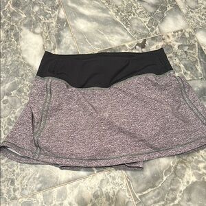Lululemon Heathered Gray Athletic Skort Size 2